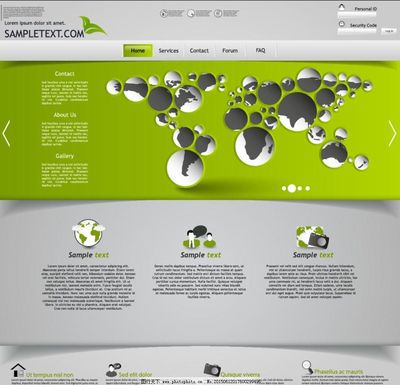 网页与网站设计中的图片艺术